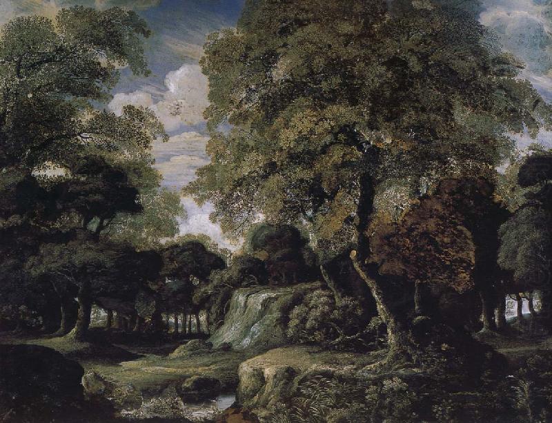 Jan van der Heyden Forest landscape china oil painting image